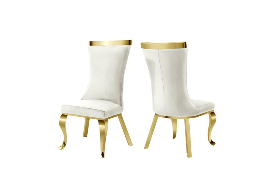 234_Chair_BEIGE/GOLD